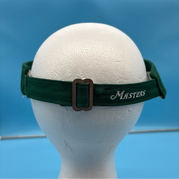 Masters Golf American Needle Adjustable Strap Green Visor ⛳️ - Picture 4 of 7